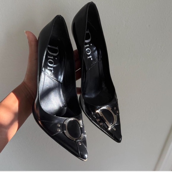 VINTAGE CHRISTIAN DIOR HEELS - Picture 4 of 8